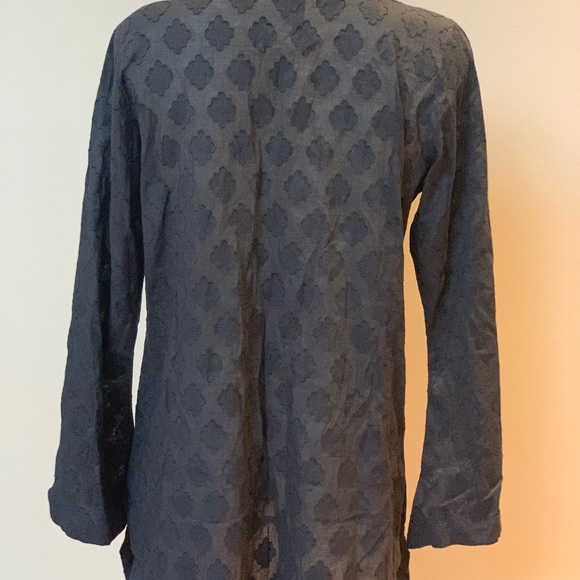 VIX - Black Bathing suit coverup w/ Multi-color Beaded Neckline - Picture 5 of 6